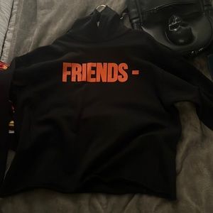 VLONE Friends Hoodie black/orange